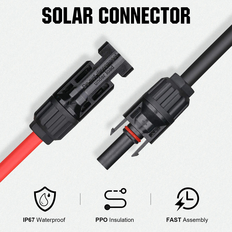 200w 400w 800w Kit de paneles solares 12v con soportes de montaje RV Caravana Camper Van